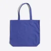 Borsa tote in cotone indaco Borsa tote in cotone indaco