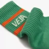 Calzini Iconic Cotone Verde Bianco Arancione