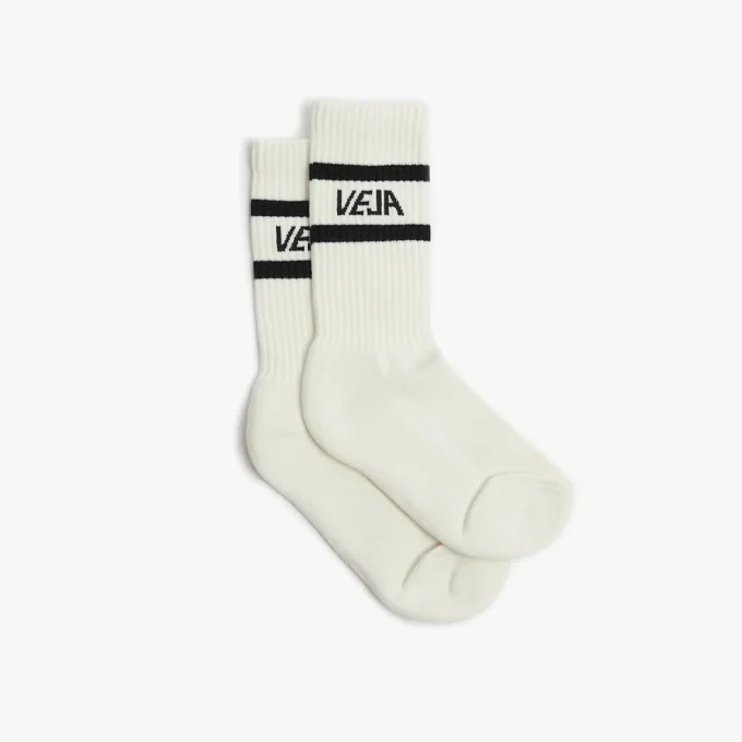 Calzini Iconic in cotone bianco e nero