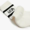 Calzini Iconic in cotone bianco e nero