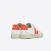 Campo Leather Bianco Arancione Fluo Campo Leather Bianco Arancione Fluo