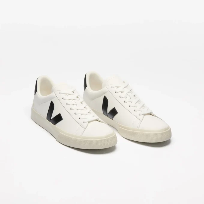 Campo Leather Bianco Nero Campo Leather Bianco Nero