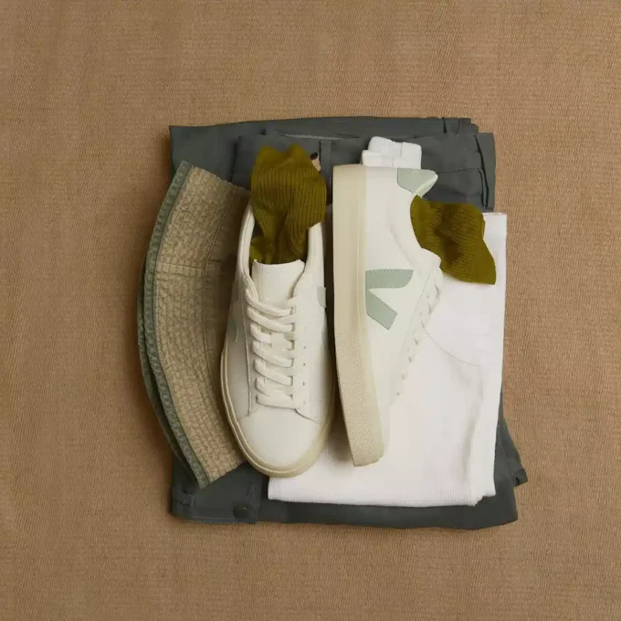 Campo Leather White Matcha Campo Leather White Matcha