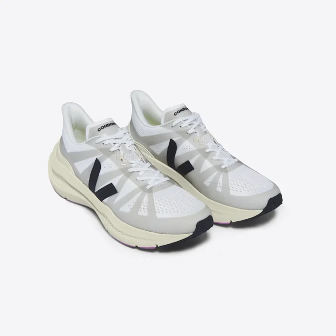 Condor 3 Engineered-Mesh Bianco Nero Condor 3 Engineered-Mesh Bianco Nero