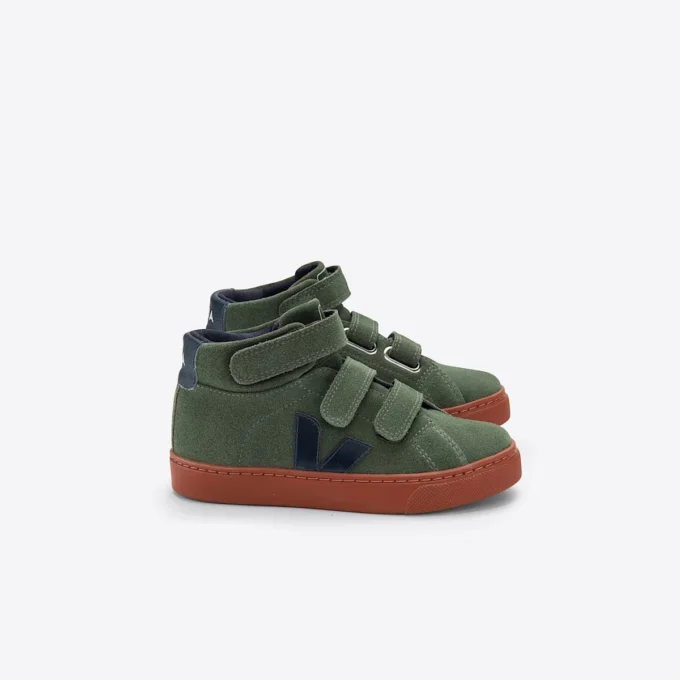 Esplar Mid Suede Mud Nautico Rust Sole Esplar Mid Suede Mud Nautico Rust Sole