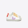 Pelle Esplar Bianca Orchidea Arancione Fluo Pelle Esplar Bianca Orchidea Arancione Fluo