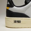 Pelle V-90 San Paolo Grigio chiaro Bianco Pelle V-90 San Paolo Grigio chiaro Bianco