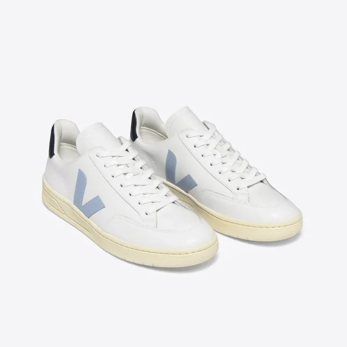 V-12 Pelle Bianca Steel Nautico V-12 Pelle Bianca Steel Nautico
