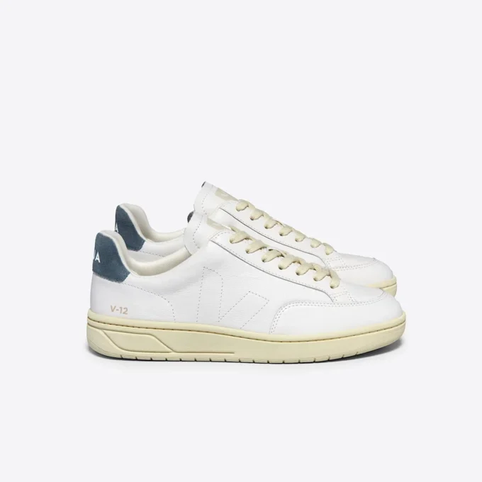 V-12 Stitch Leather White California V-12 Stitch Leather White California