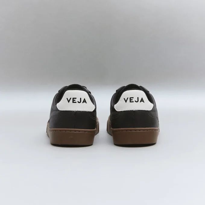 Volley Lacci elastici Pelle Nero Bianco Corteccia Volley Lacci elastici Pelle Nero Bianco Corteccia
