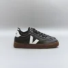 Volley Lacci elastici Pelle Nero Bianco Corteccia Volley Lacci elastici Pelle Nero Bianco Corteccia