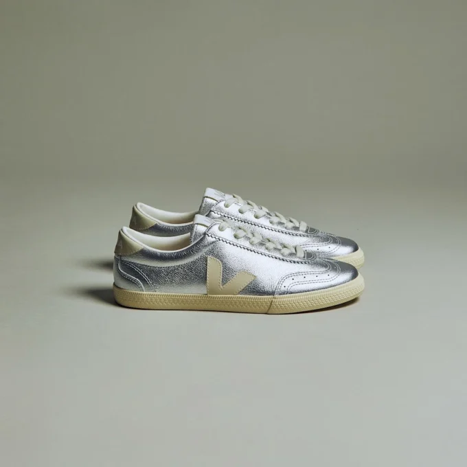 Volley Leather Silver Pierre Volley Leather Silver Pierre