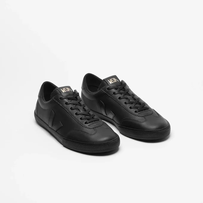 Volley Signature Leather Full Black Volley Signature Leather Full Black